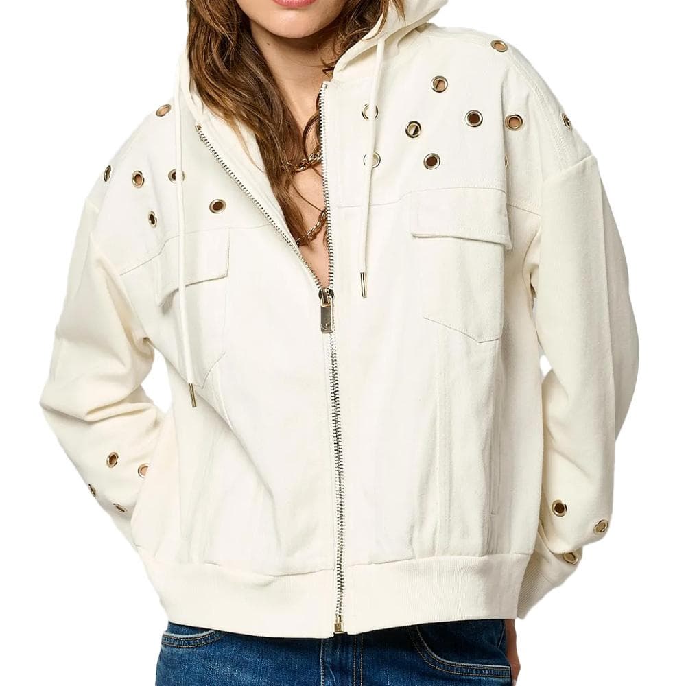 Veste Blanche Femme Kaporal MOKA 1