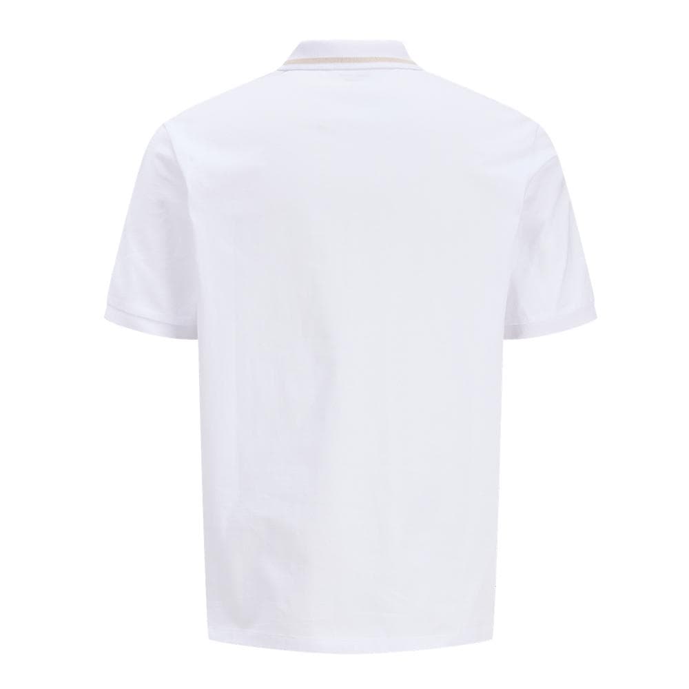 Polo Blanc Homme Jack & Jones Jordean 2