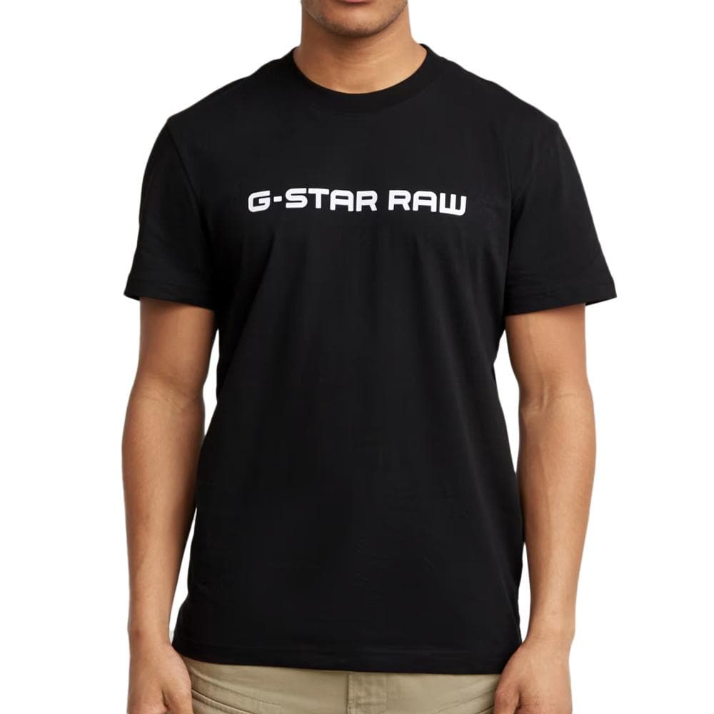 T-shirt Noir Homme G-Star Raw GD25950 1