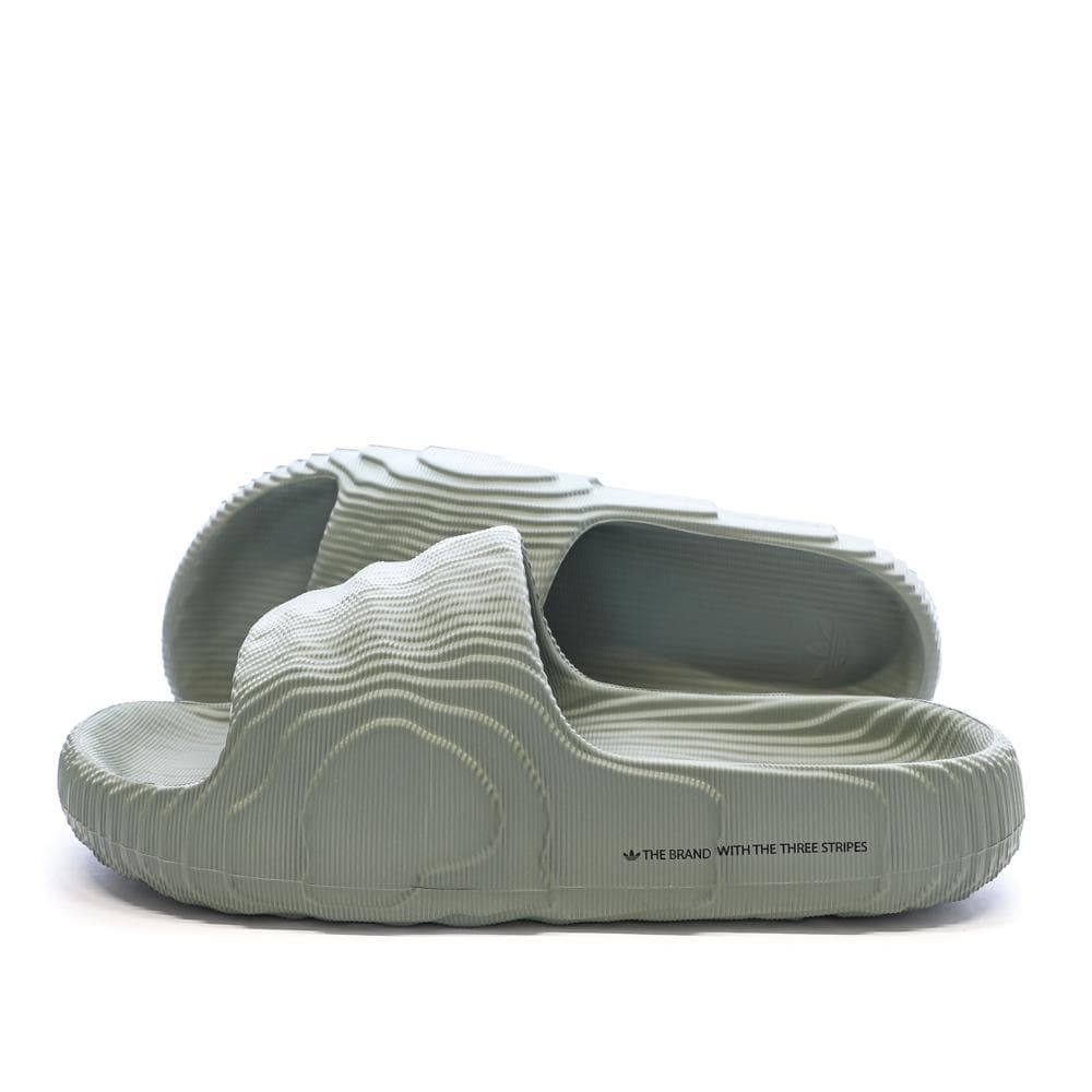 Claquettes Verte Femme Adidas Adilette 22 W 1