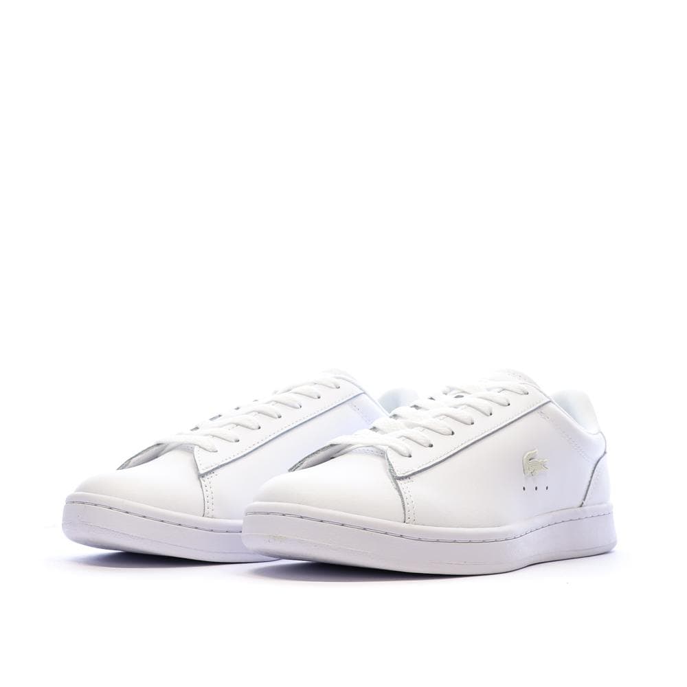 Baskets Blanches Femme Lacoste Carnabys 6
