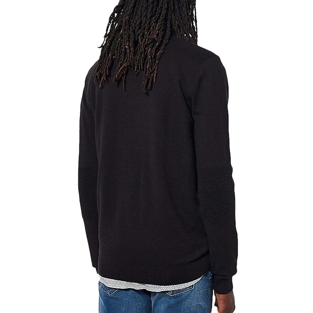 Pull 1/2 Zip Noir Homme Kaporal VADA 2