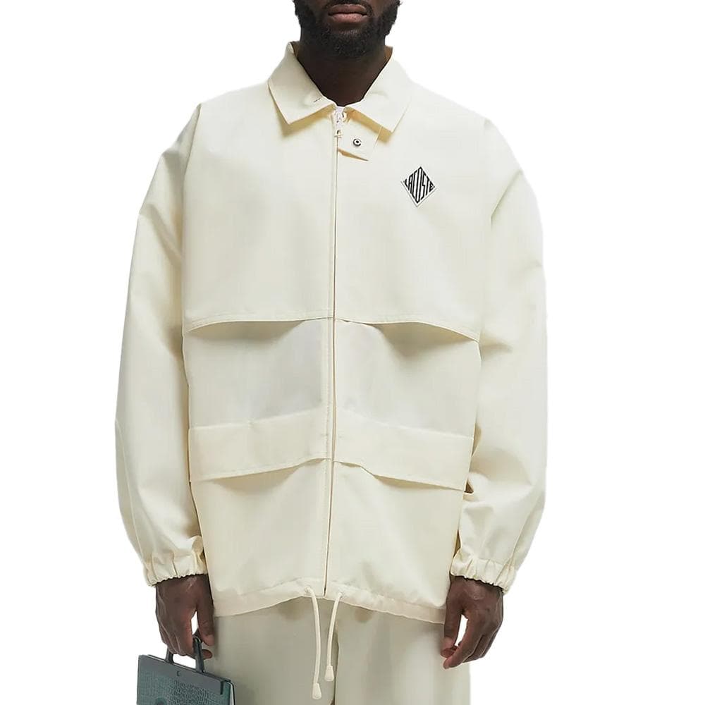 Veste Jaune Pâle Homme Lacoste Runway Twill 1