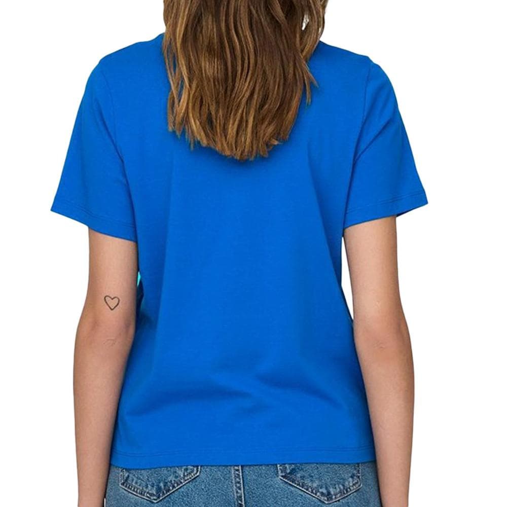 T-shirt Bleu Femme JDY Pisa 2