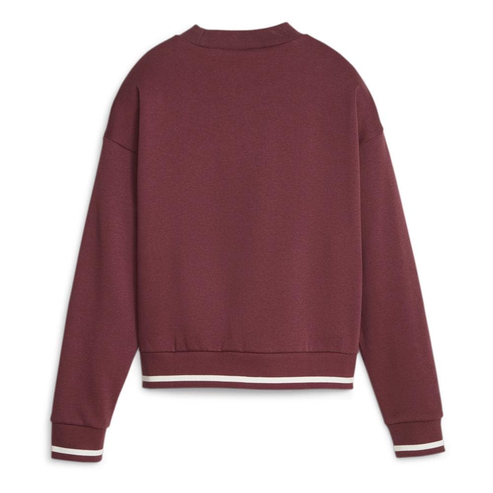 Sweat Bordeaux Femme Puma W Squad Crew 2