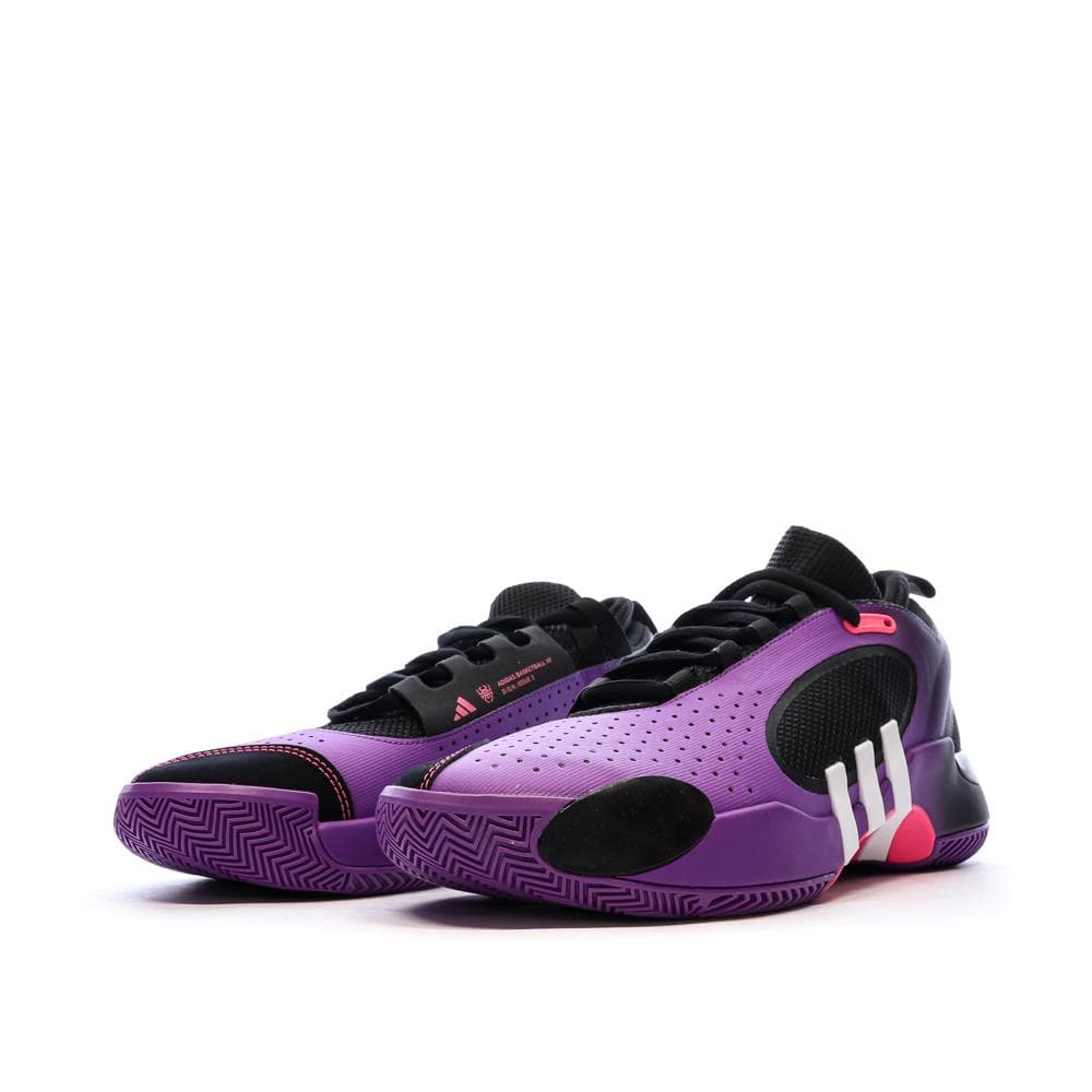 Chaussures de Basketball Violette Homme Adidas Issue 5 6