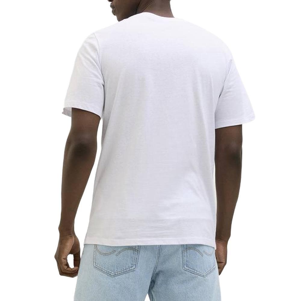 T-Shirt Blanc Homme Jack & Jones Jaxon 2