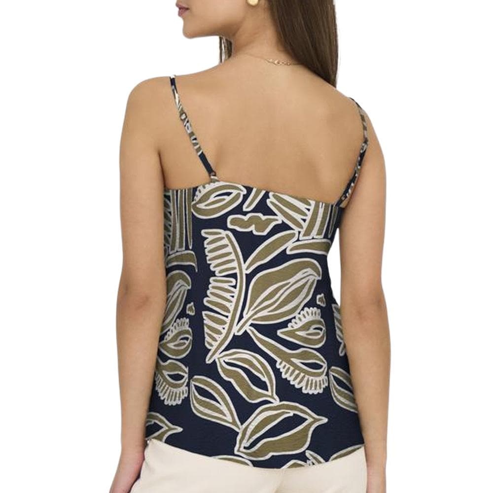 Top Marine/Kaki Femme JDY Troya 2