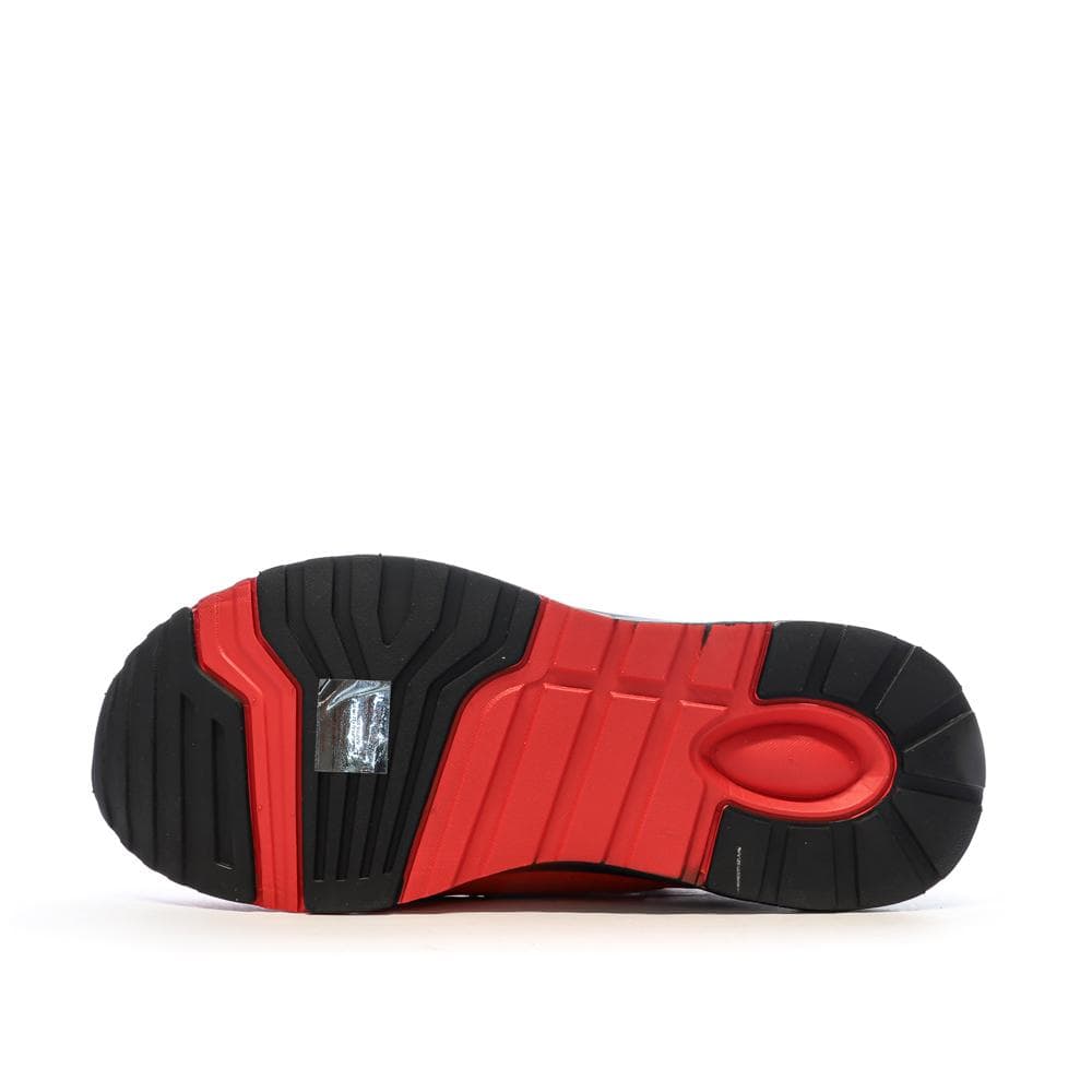 Baskets Noires/Rouge Garçon Kappa San Puerto Lace 5