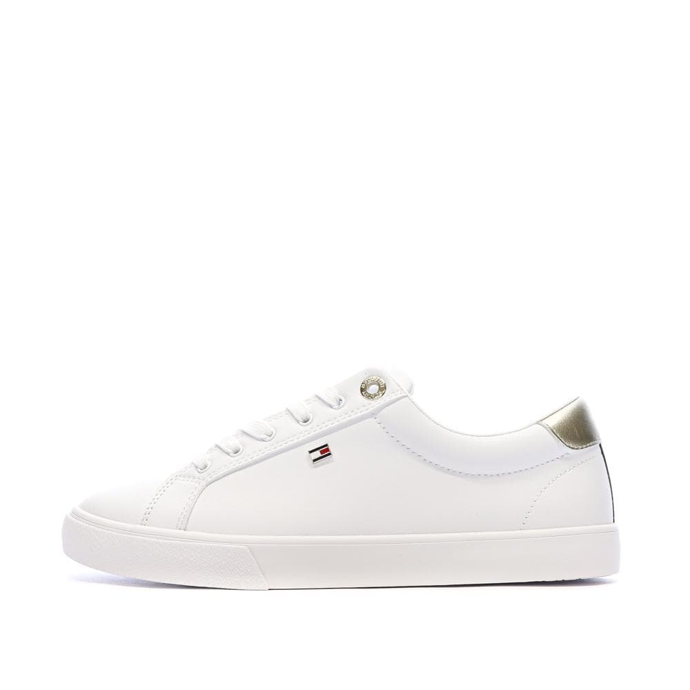 Baskets Blanches/Argent Femme Tommy Hilfiger Sneaker 1