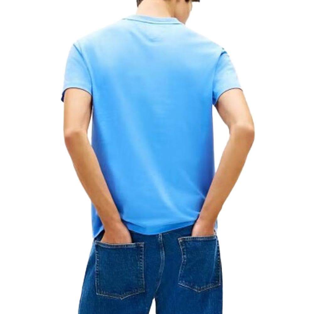 T-Shirt Turquoise Homme Tommy Hilfiger Vintage 2