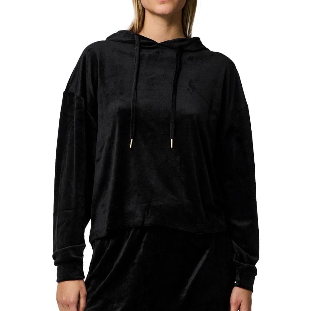 Sweat Noir Femme Pieces Pcilli 1