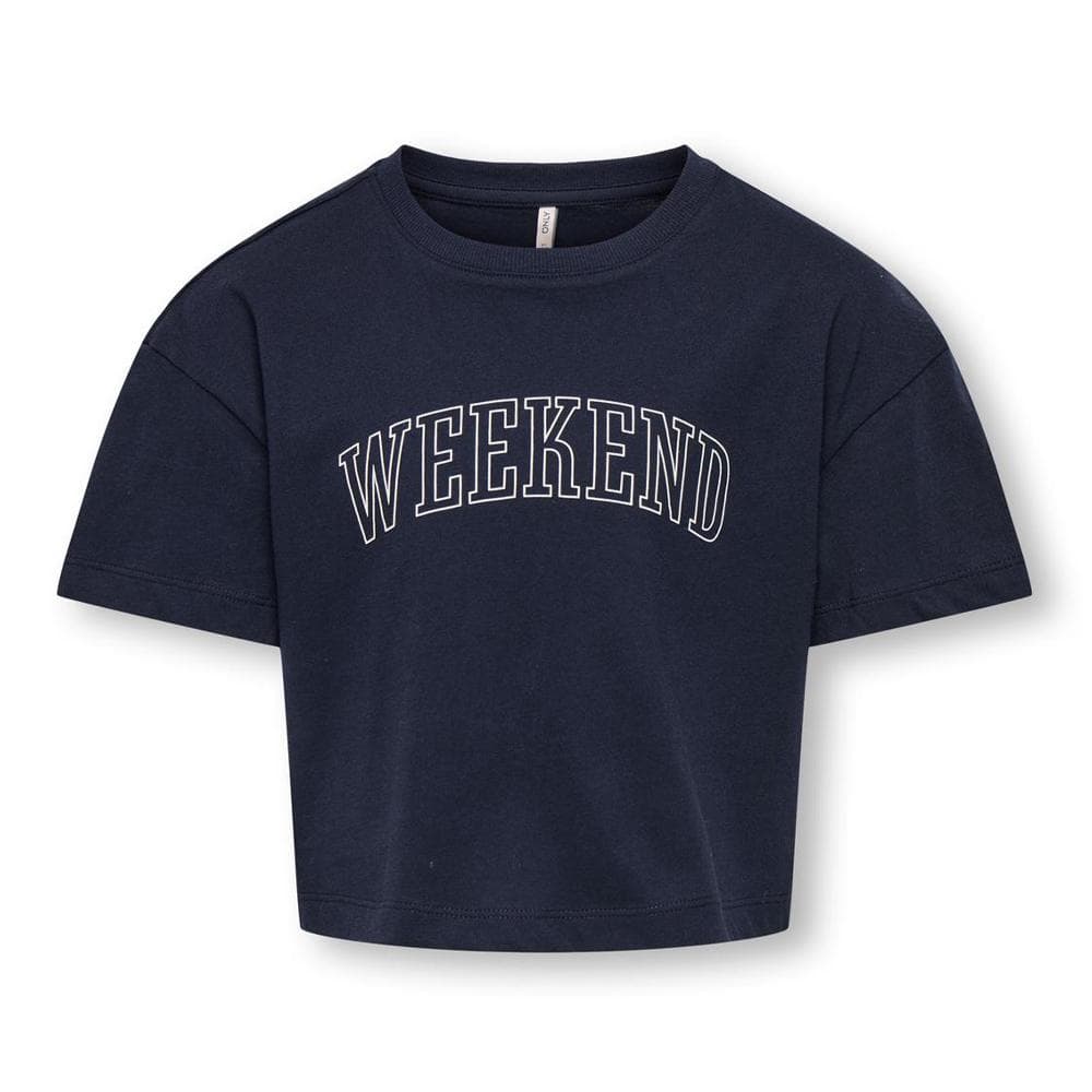 T-Shirt Marine Fille Kids ONLY Kogrexa 1