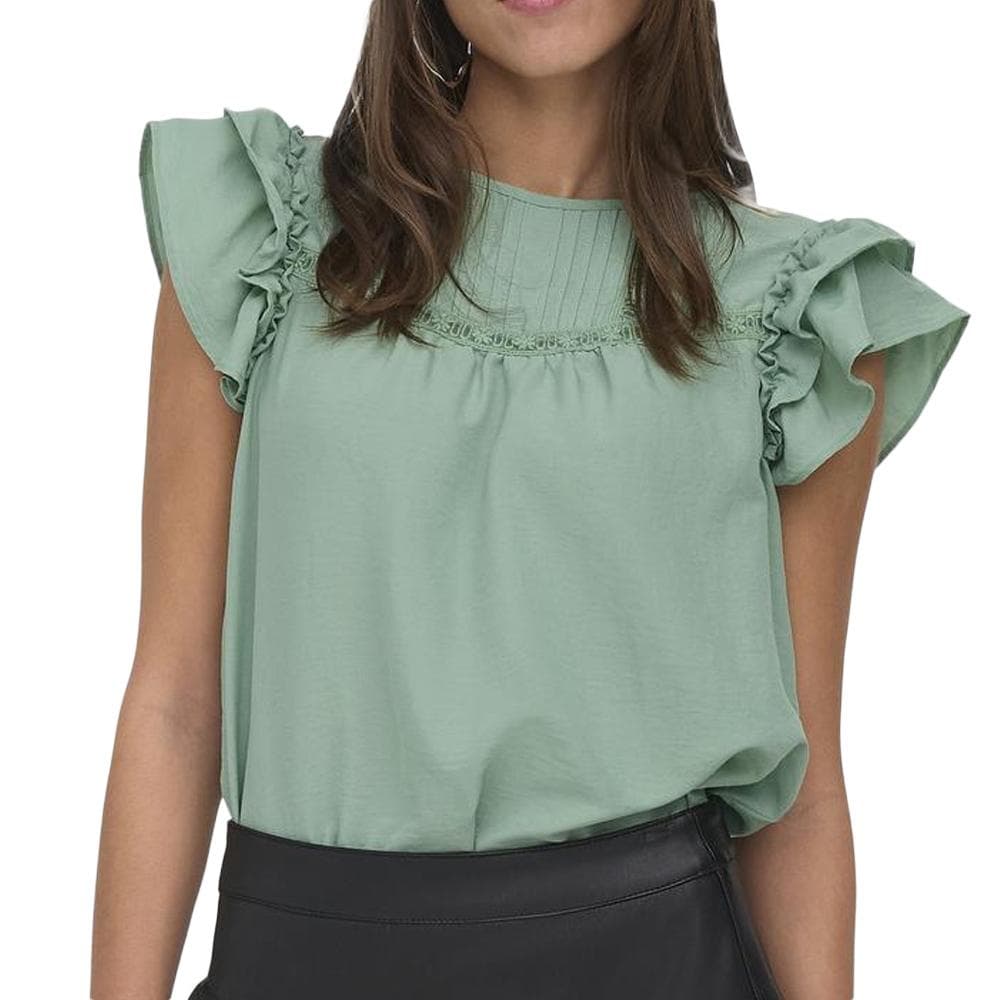 Blouse Verte Femme JDY Trains 1