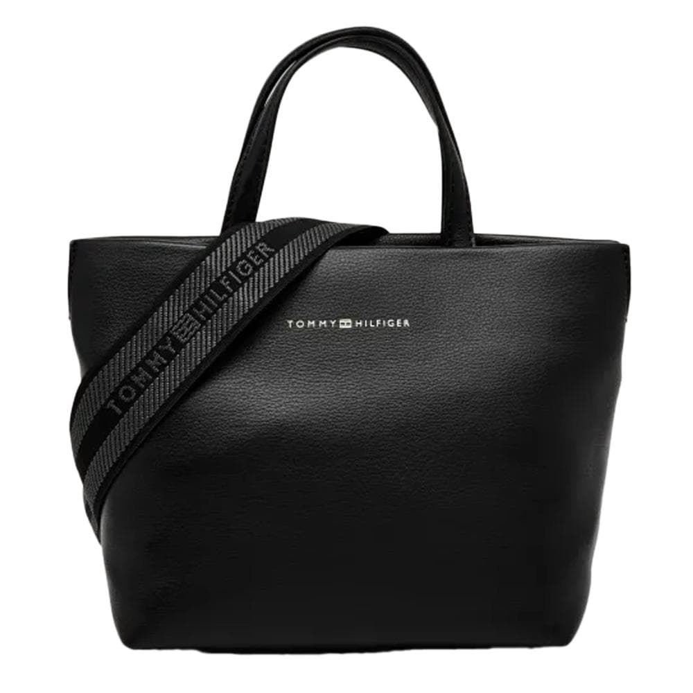 Sac à bandoulière Noir Femme Tommy Hilfiger Logotapes 1