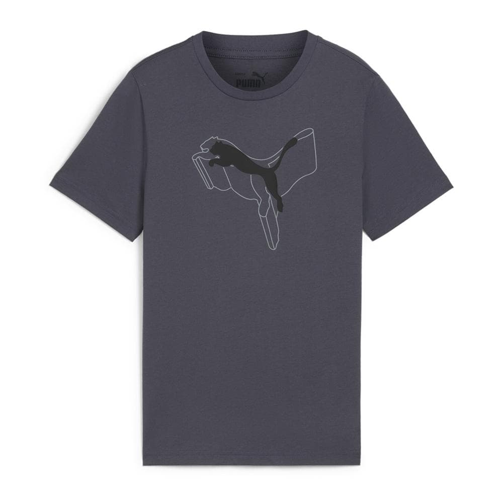 T-shirt Gris Garçon Puma Graphi 1