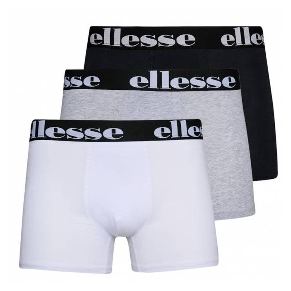 X3 Boxers Blanc/Gris/Noir Homme Ellesse SJ00456 1