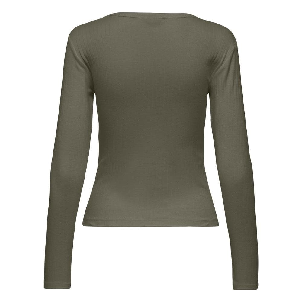 T-Shirt Manches Longues Kaki Femme JDY Vaya 2