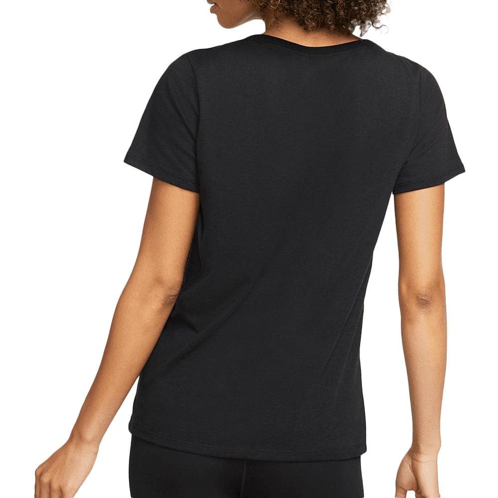 T-shirt Noir Femme Nike Script 2