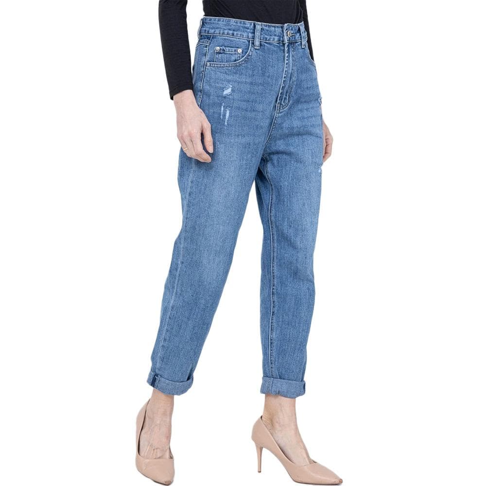 Jeans Bleu Mom Femme Monday Premium 3211 1
