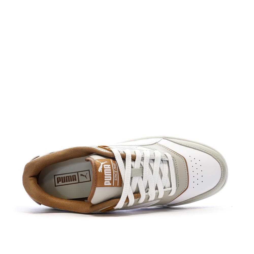 Baskets Beiges/Camel Homme Puma Doublecourt03 4