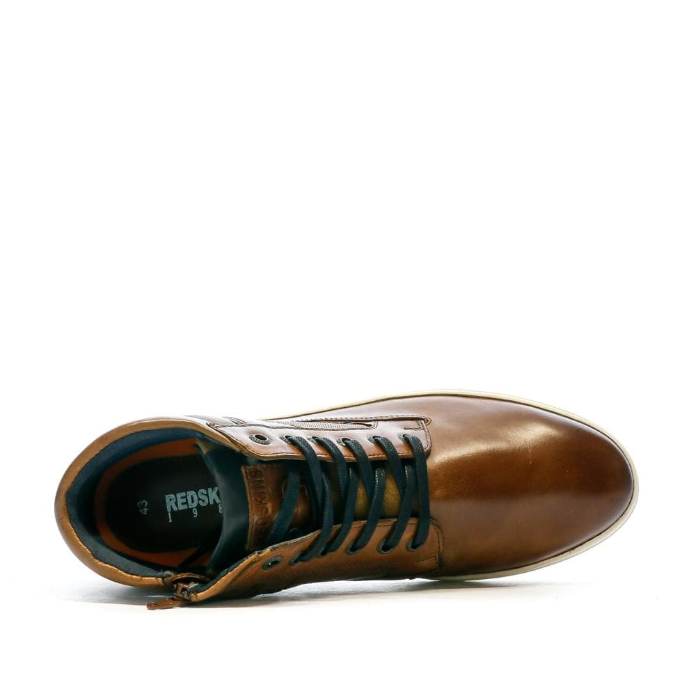 Baskets Marron Redskins Homme Fevrol LP391 4