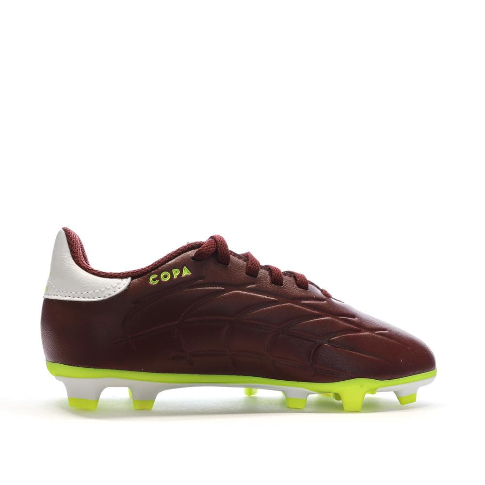 Chaussures de football Bordeaux/Jaunes Garçon Adidas Copa Pure 2 2