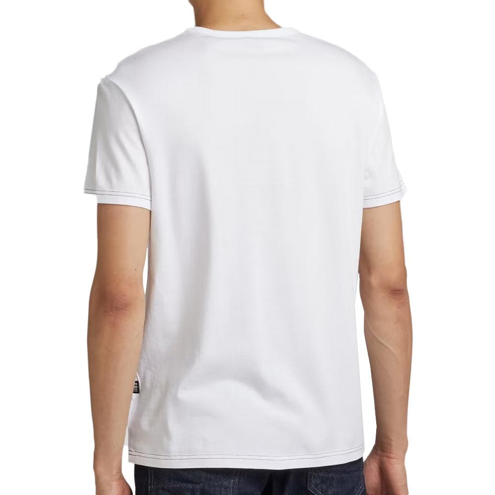 T-shirt Blanc Homme G-Star Raw Bandana D23158 2