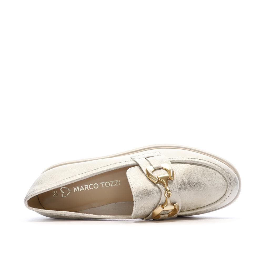 Mocassins Beige Nacré Femme Marco Tozzi 24700 4