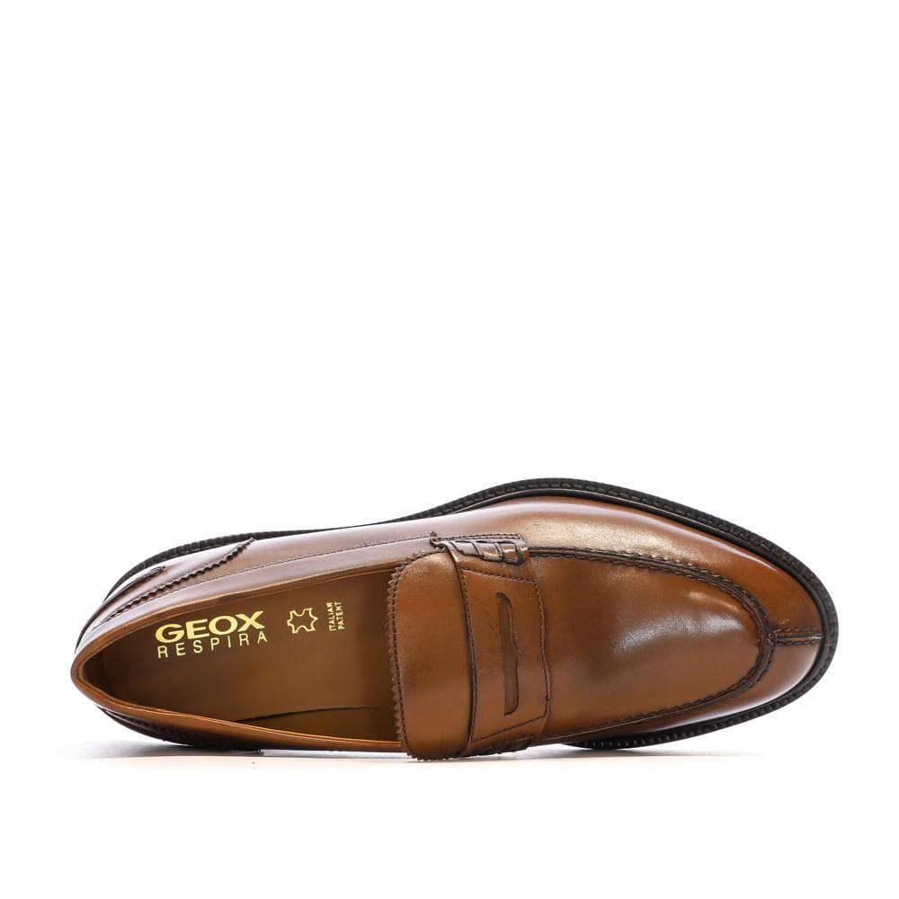 Mocassins Cognac Homme Geox Artenova 4