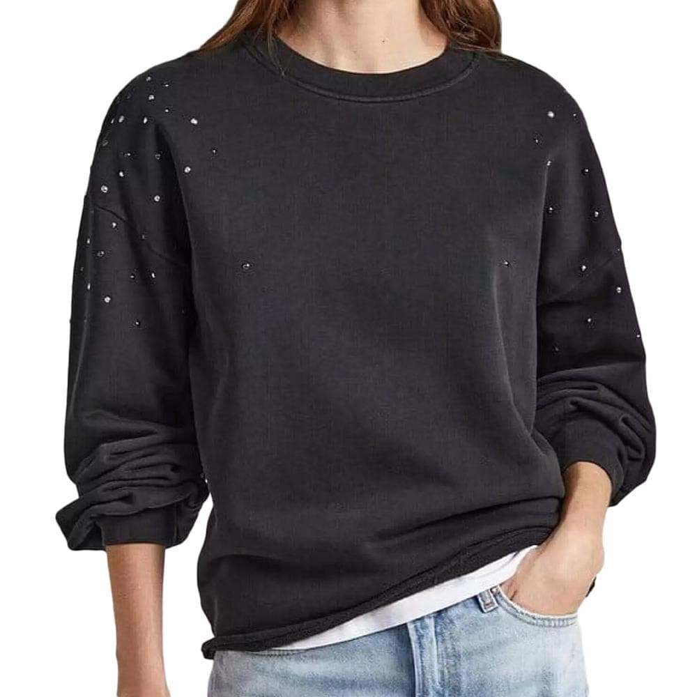Sweat Noir Femme Pepe jeans Caroline 1