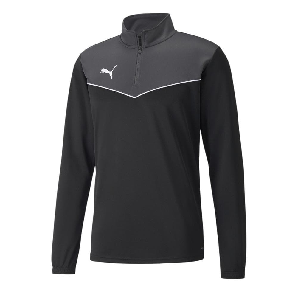Sweat 1/4 De zip Noir/Gris Homme Puma Indrise 1