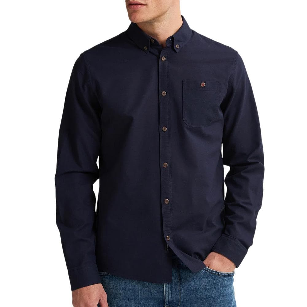 Chemise Marine Homme Petrol Industries Sleeve Uni 1