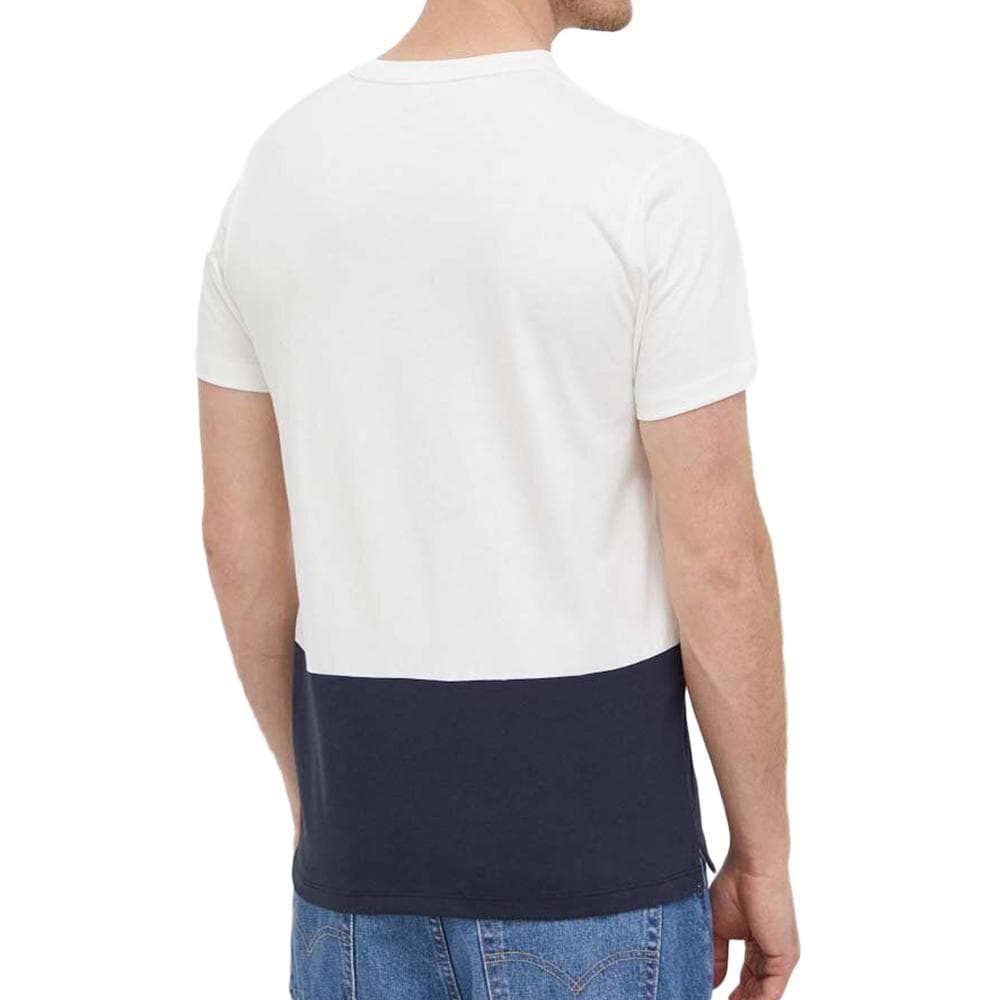 T-shirt Blanc/Marine Homme Pepe jeans Walter 2