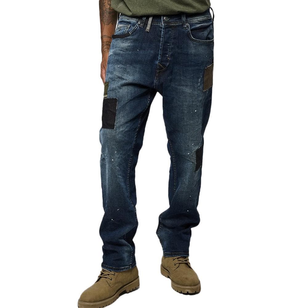 Jean Bleu Foncé Homme Kaporal DROPE 1