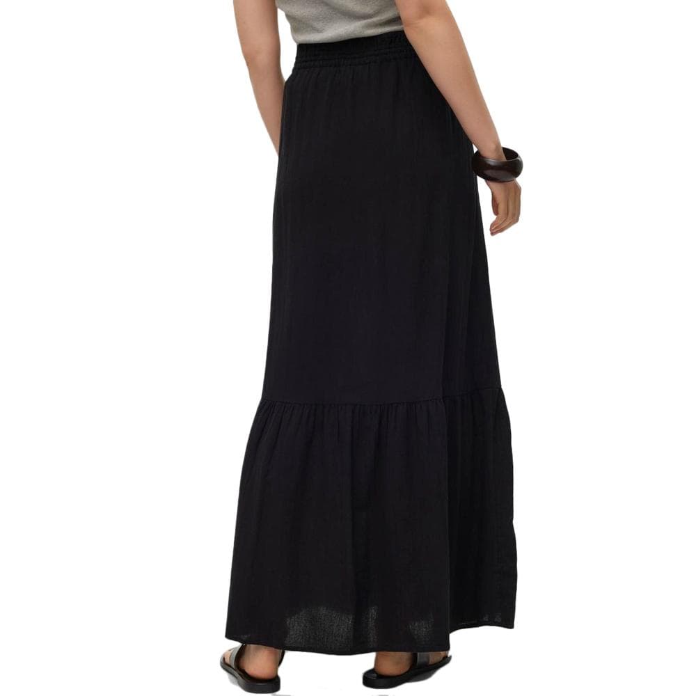 Jupe Longue Noire Femme Vero Moda Pretty 2