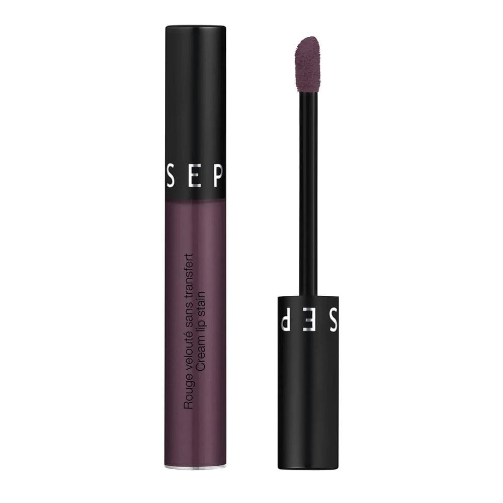 Rouge à lèvres mat fini métal Sephora Dark Purple 1