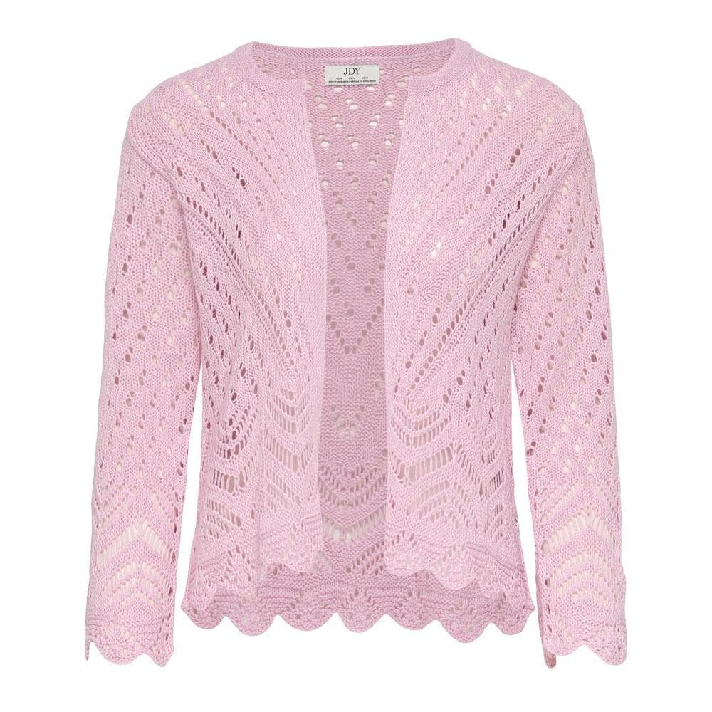 Cardigan Rose Femme JDY Sun 3/4 Cropped 1