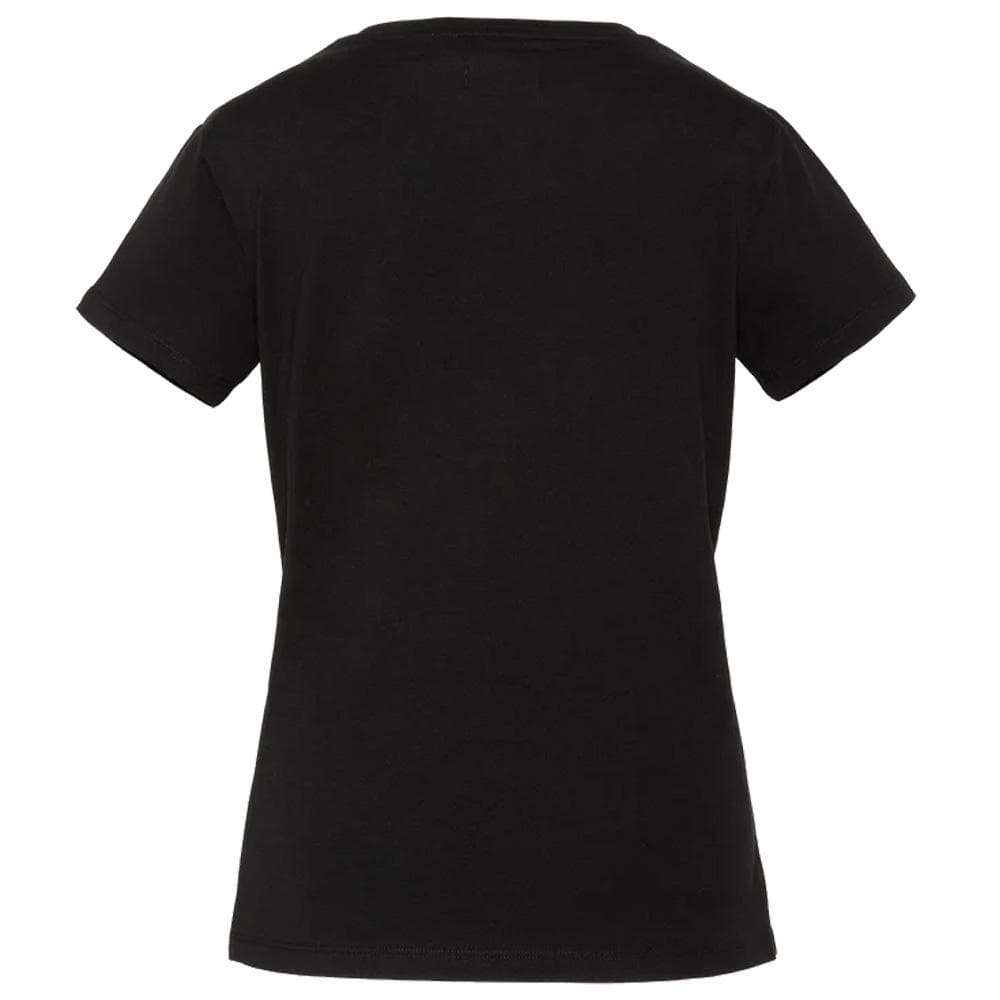 T-Shirt Noir Femme Schott TSBRODEDW 2