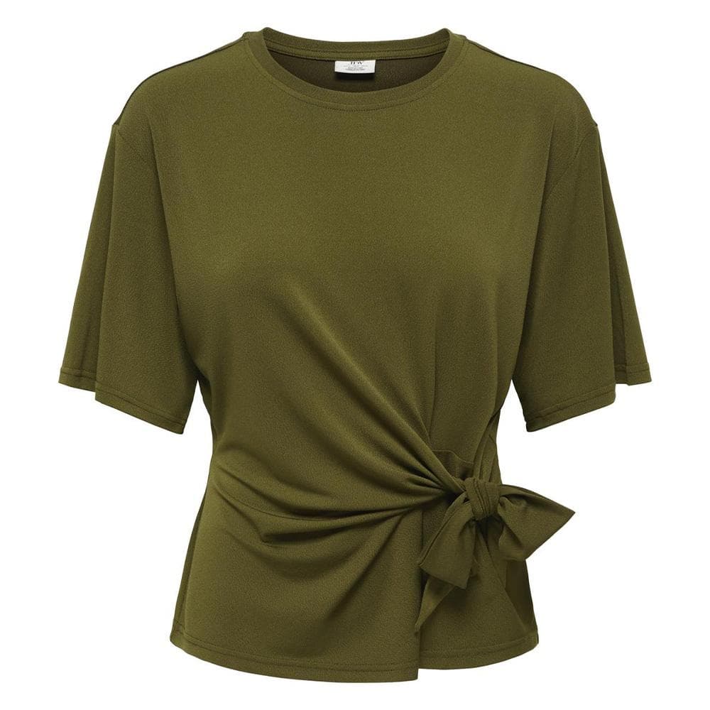 T-Shirt Vert Olive Femme JDY Dea Life 1