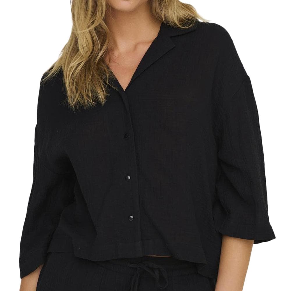 Chemise Noire Femme JDY Uma 1
