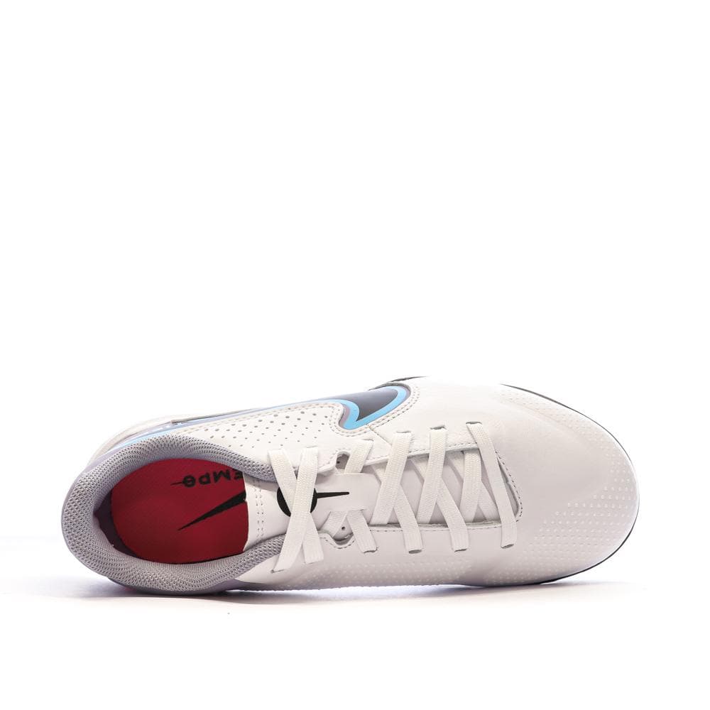 Chaussures de Football Blanche Garçon Nike Legend 9 Academy 4
