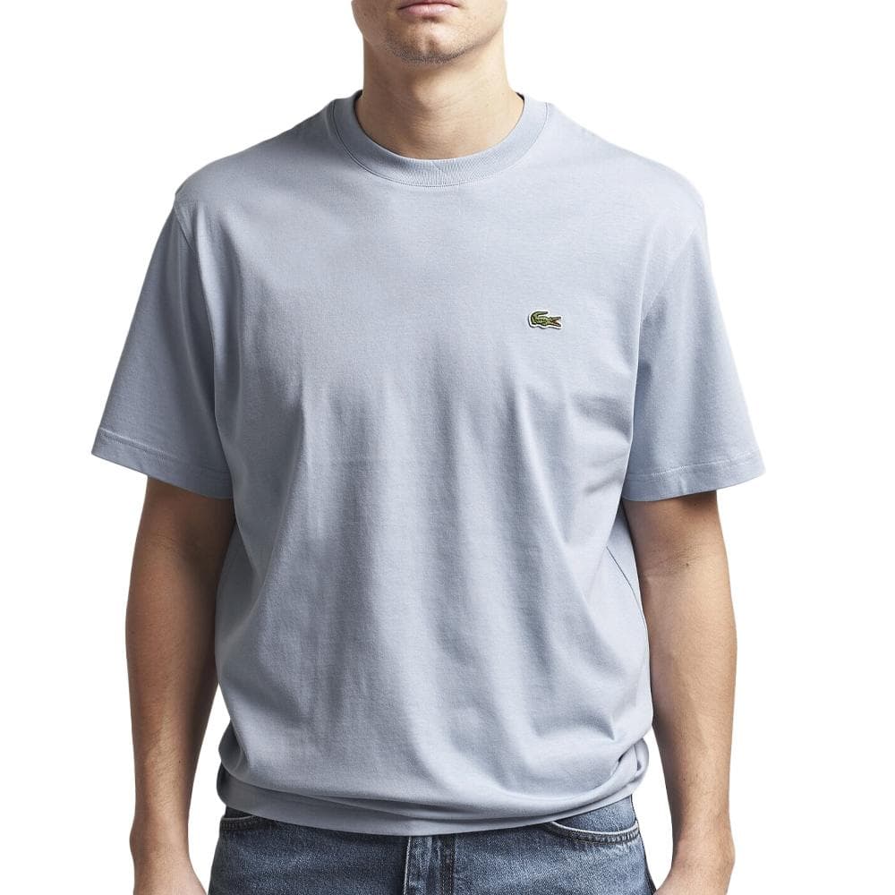 T-Shirt Bleu Clair Homme Lacoste Essentiel 1