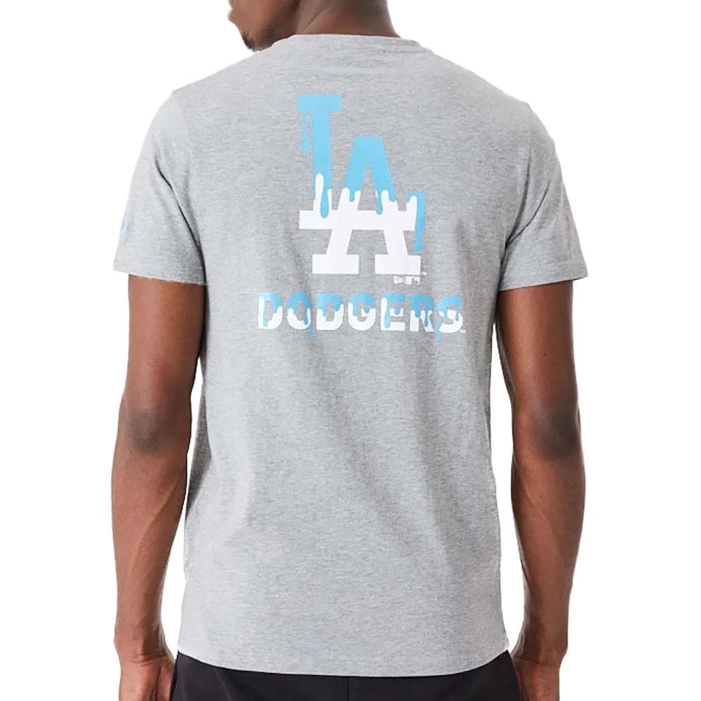 T-shirt Gris Homme New Era Drip Logo 2