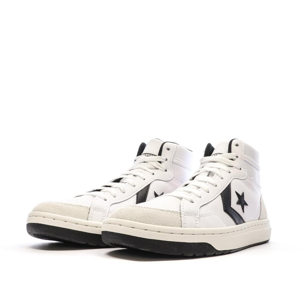 Baskets Blanche/Noire Homme Converse Pro Blaze Leather 6