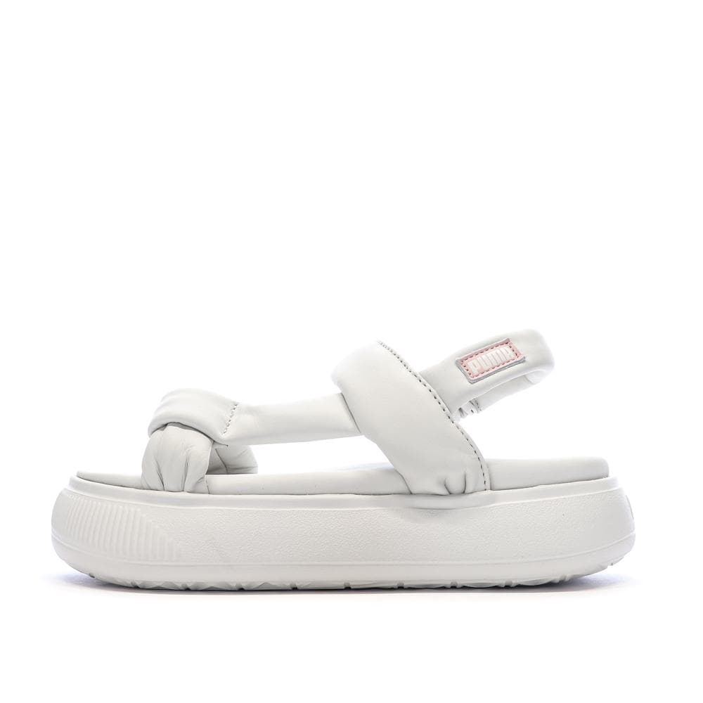 Sandales Blanches Femme Puma Suede Mayu 1