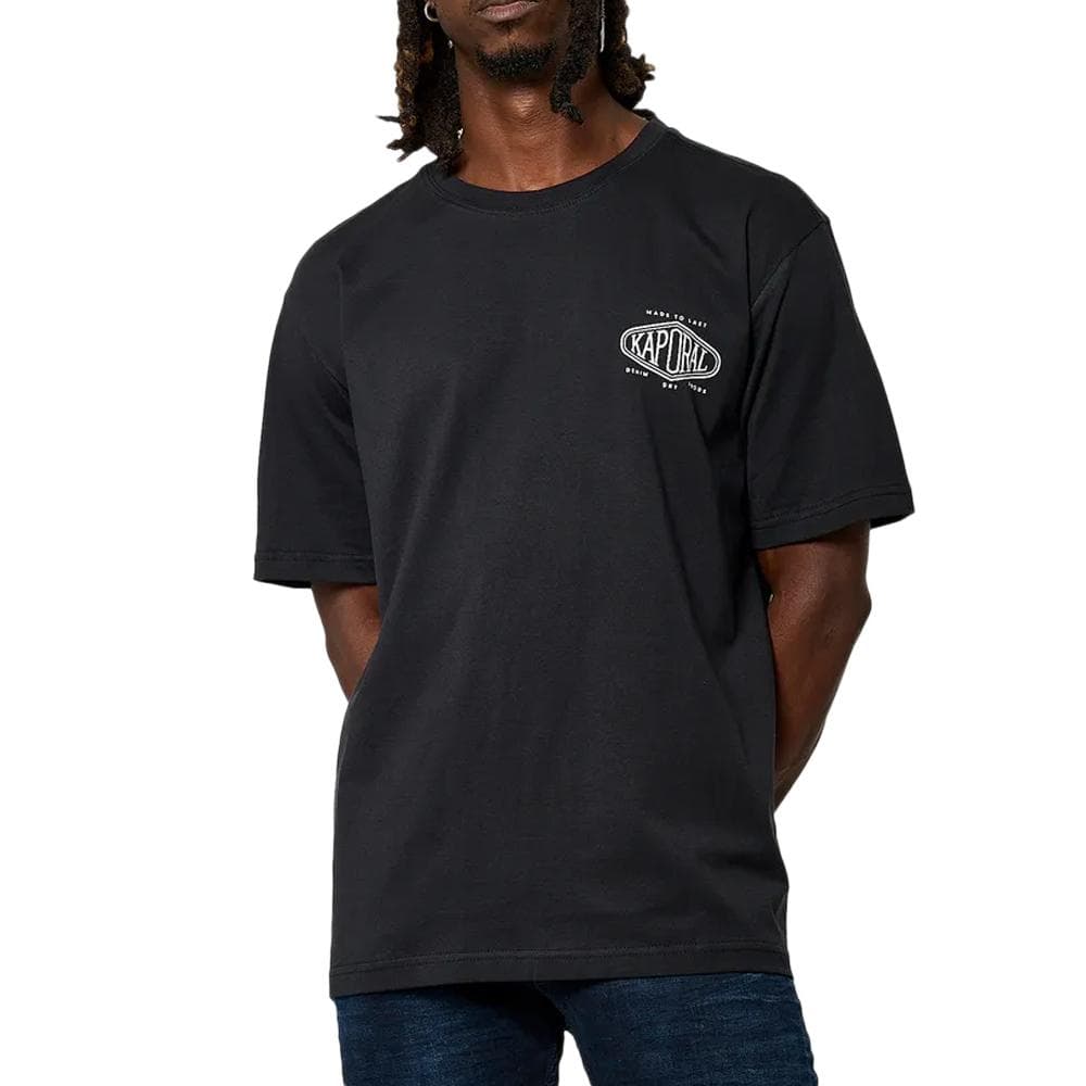 T-shirt Noir Homme Kaporal VADIH 1
