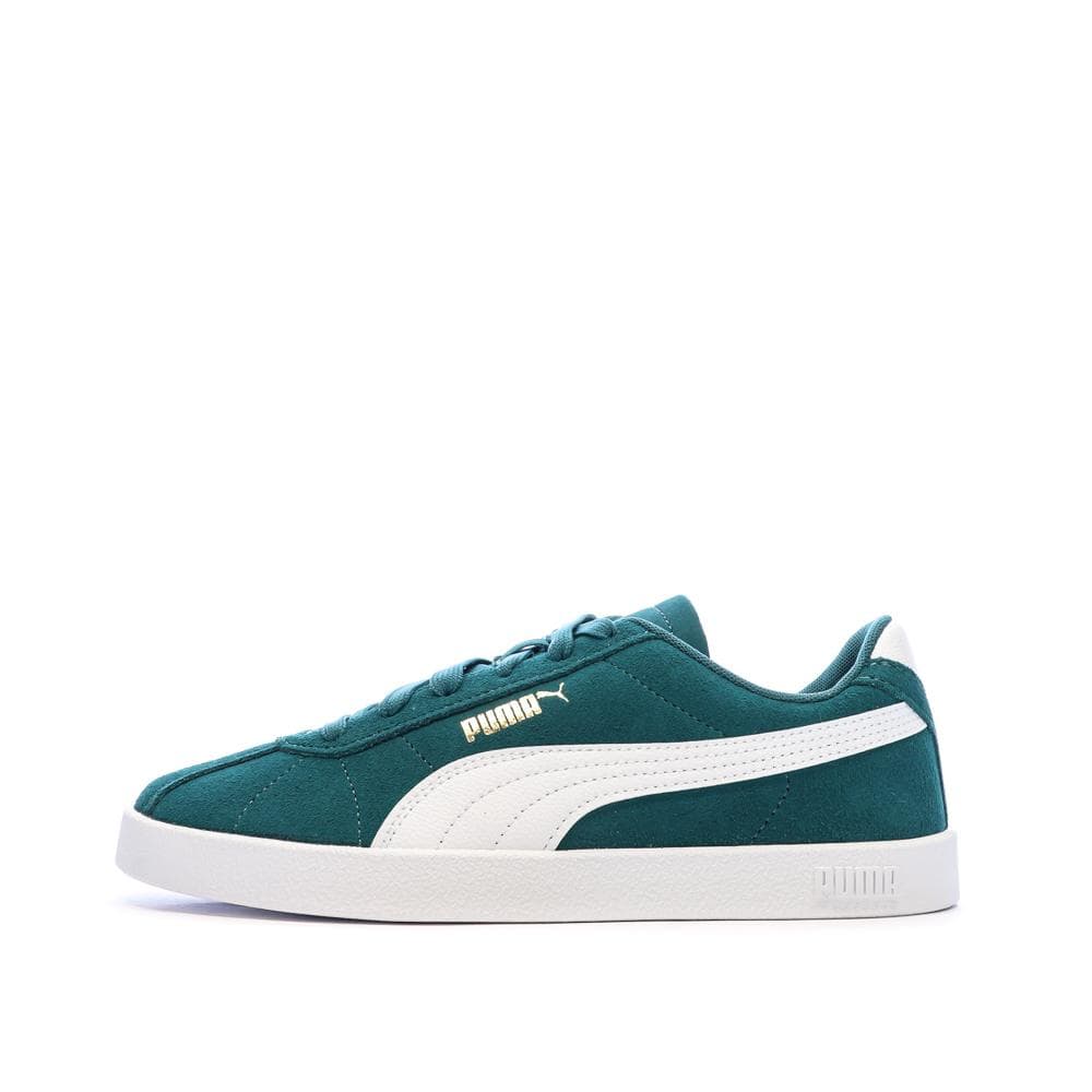Baskets Vert Femme Puma Club 1