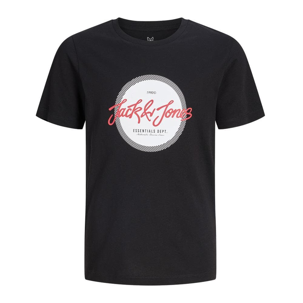 T-Shirt Noir Garçon Jack & Jones Hurban 1