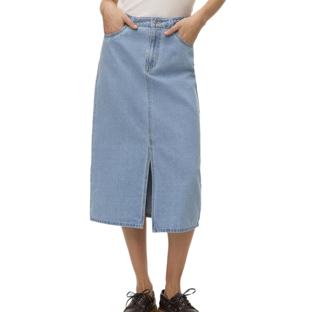 Jupe Longue Jean Bleu Femme Vero Moda Veri 1